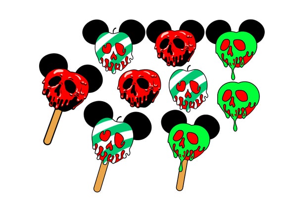 Halloween Svg Poison Apple Svg Bundle Svg Trick Or Treat Etsy