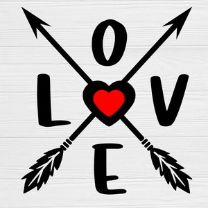 SVG de San Valentín, SVG de amor, SVG de San Valentín, XOXO, archivos SVG para Cricut, archivos de corte, SVG, JPG, EPS, PNG, DXF, AI, descarga instantánea