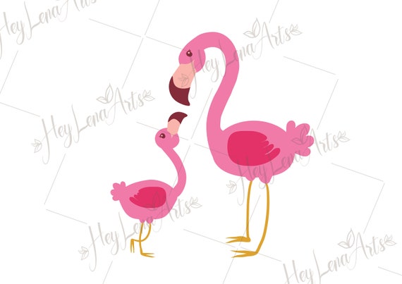 Flamingo Svg Mama Svg Love Svg Bird Svg Cricut Cut File Etsy