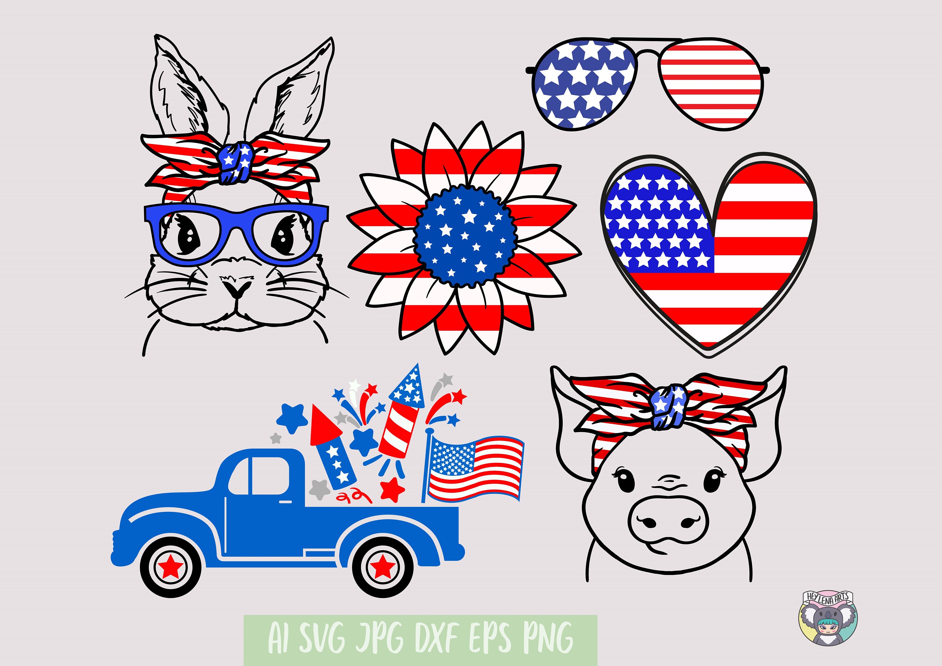 Free Free Sunflower 4Th Of July Svg 499 SVG PNG EPS DXF File