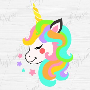Unicorn svg, Birthday girl svg, Magical svg, Svg Files for Cricut, Cut File, shirt svg, Princess svg, dxf files for laser, eps, png, jpg, ai