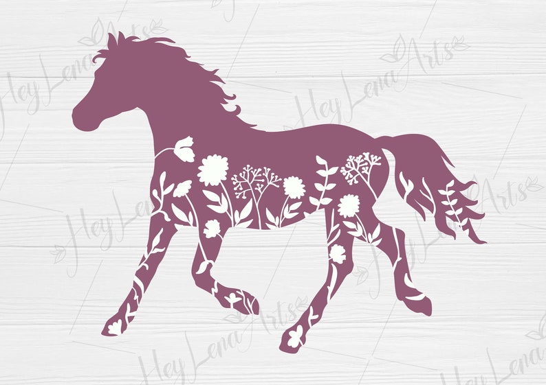 Free Free 317 Floral Horse Svg Free SVG PNG EPS DXF File