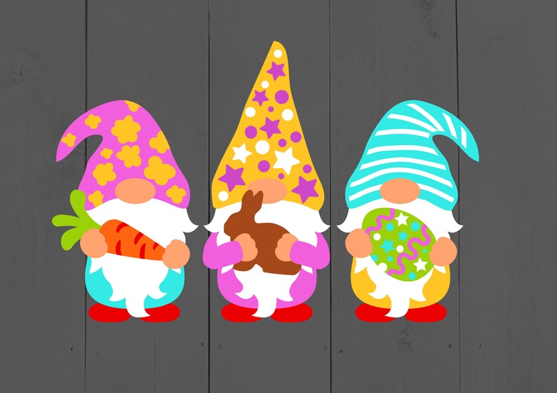 Download Easter svg Gnome svg Bunny svg Rabbit svg Svg Files for | Etsy