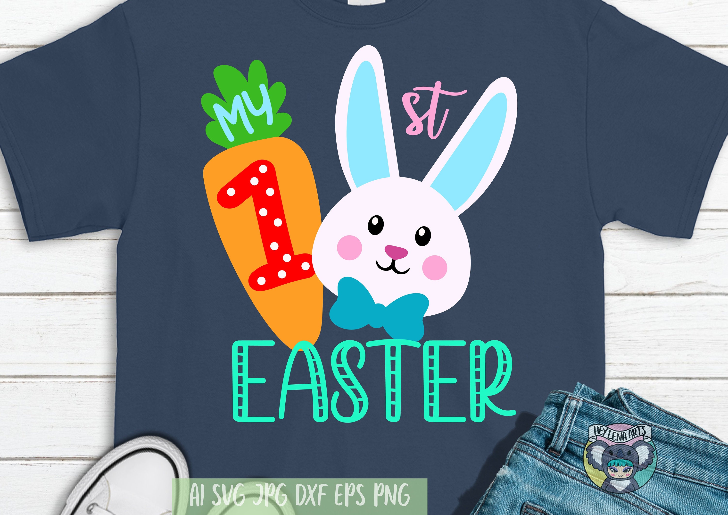 Easter SVG My 1st Easter Svg First Easter Svg Bunny Svg | Etsy