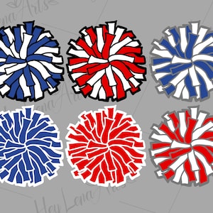 Svg Pom Pom, pom-pom girl svg, Cheer mom svg, svg football, Cricut, fichier de coupe, softball svg, svg baseball, basket-ball svg, svg le jour du match