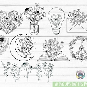 Free Free 286 Sunflower In Mason Jar Svg SVG PNG EPS DXF File