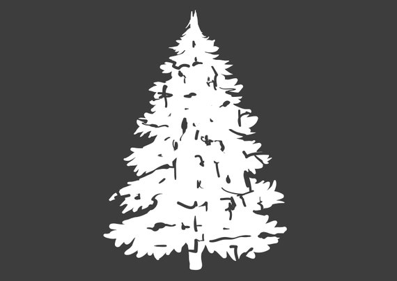 Download Free Christmas Tree Svg Grunge Distressed Pine Tree Digital Etsy SVG Cut Files