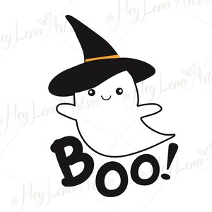 Halloween svg, Trick or treat svg, Ghost svg, cute svg, Svg files for Cricut, cut file, Silhouette, dxf files for laser, eps png