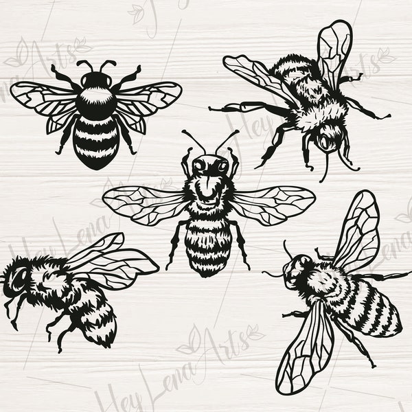 Bee svg bundle, Honey Bee svg, Bumble Bee svg, Bee Kind svg, Save the Bees svg, shirt, Svg Files for cricut, cut file, dxf files, eps png