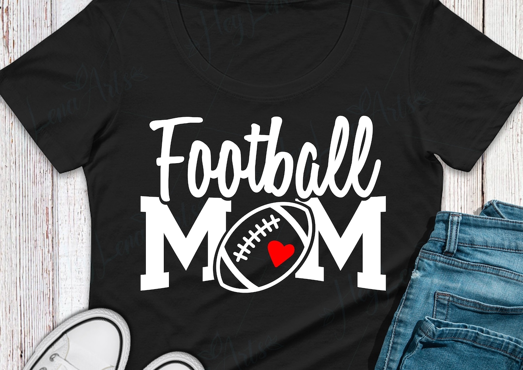 Football Mom SVG, Football Svg, Mom Life Svg, Football Mom Shirt Svg