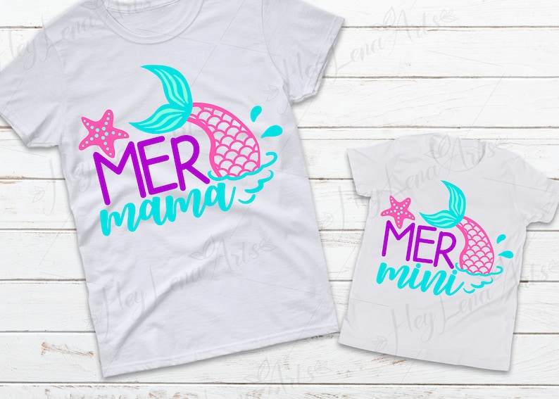 Mer Mama SVG Mer Mini svg Mermazing svg Mermaid Tail svg ...