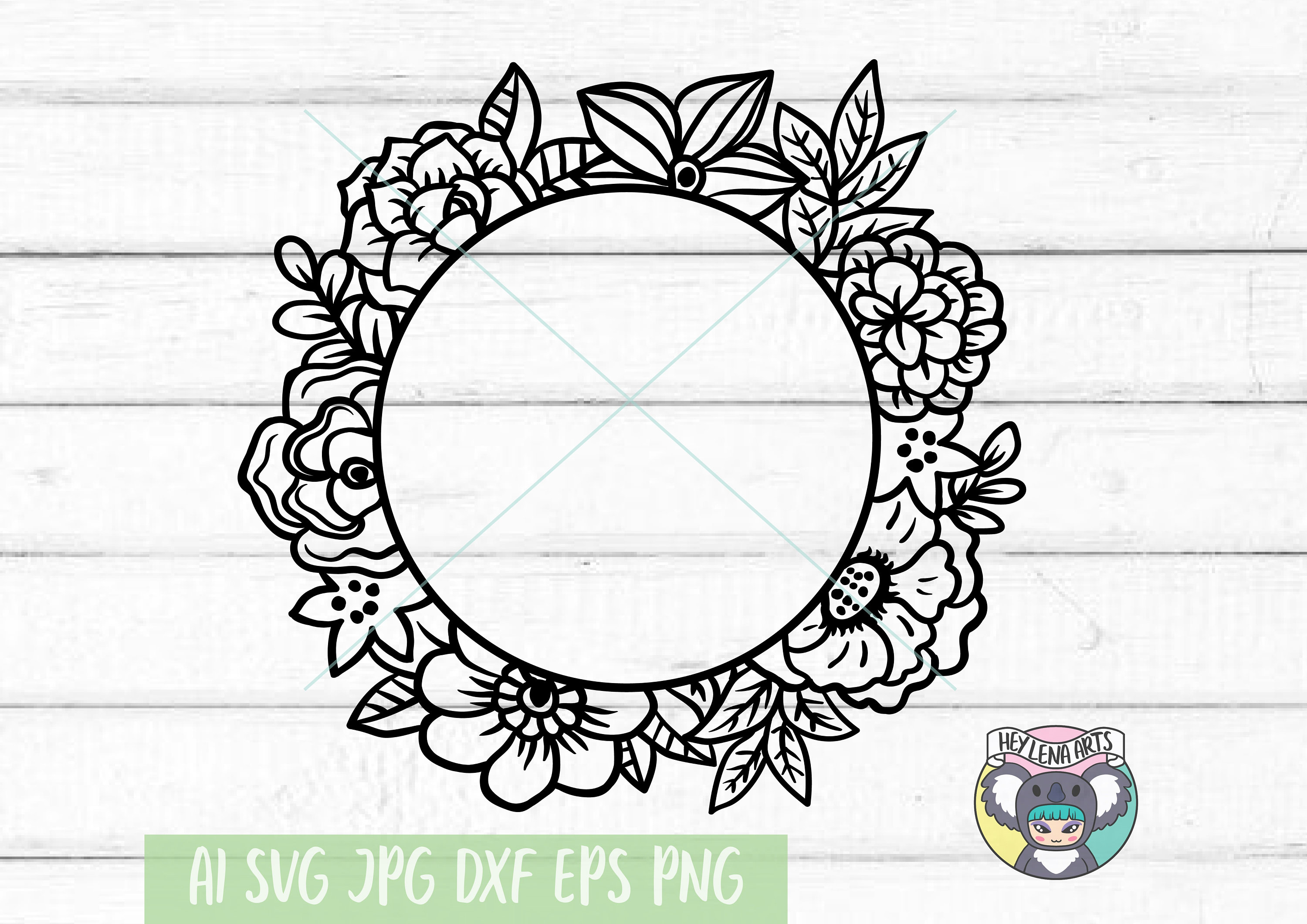 Free Free 85 Circle Flower Border Svg SVG PNG EPS DXF File
