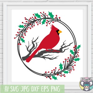 Christmas svg, I am Always with You svg, Cardinal svg, Memorial svg, Cardinal on Branch svg, Remembrance svg, Svg Files for Cricut, cut file