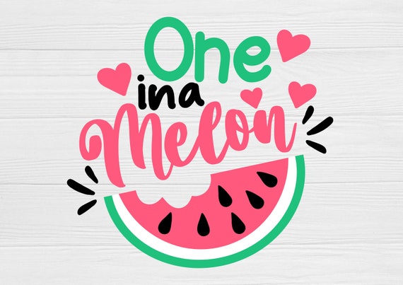 Download One In A Melon Svg Watermelon Svg Vacation Svg Beach Svg Etsy
