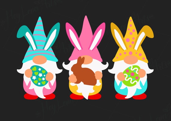 Download Gnome SVG Easter svg Bunny svg Rabbit svg Cricut Cut | Etsy