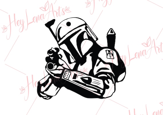 Boba Fett Svg Mandalorian Svg Cricut Cut File Shirt Svg Etsy