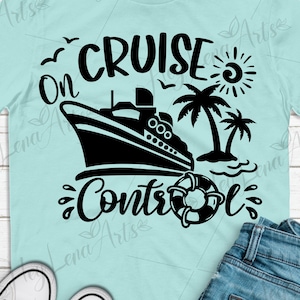 On Cruise Control Svg, Cruise ship svg, Family Cruise svg, Trip svg, Summer svg, Cruise Shirt svg, Cricut, Cut File, Cameo, eps png dxf