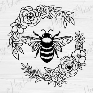 Svg abeille, svg genre abeille, sauvez les abeilles, svg bourdon, boho svg, cricut, couper fichier, fichiers dxf, png