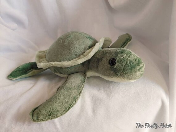 zwaar Ondeugd onbetaald Sea Turtle Plush Handmade Sea Turtle Stuffed Animal Weighted - Etsy
