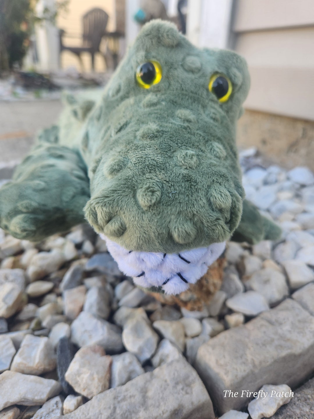 Alligator/crocodile Stuffed Animal, Weighted Stuffed Crocodile