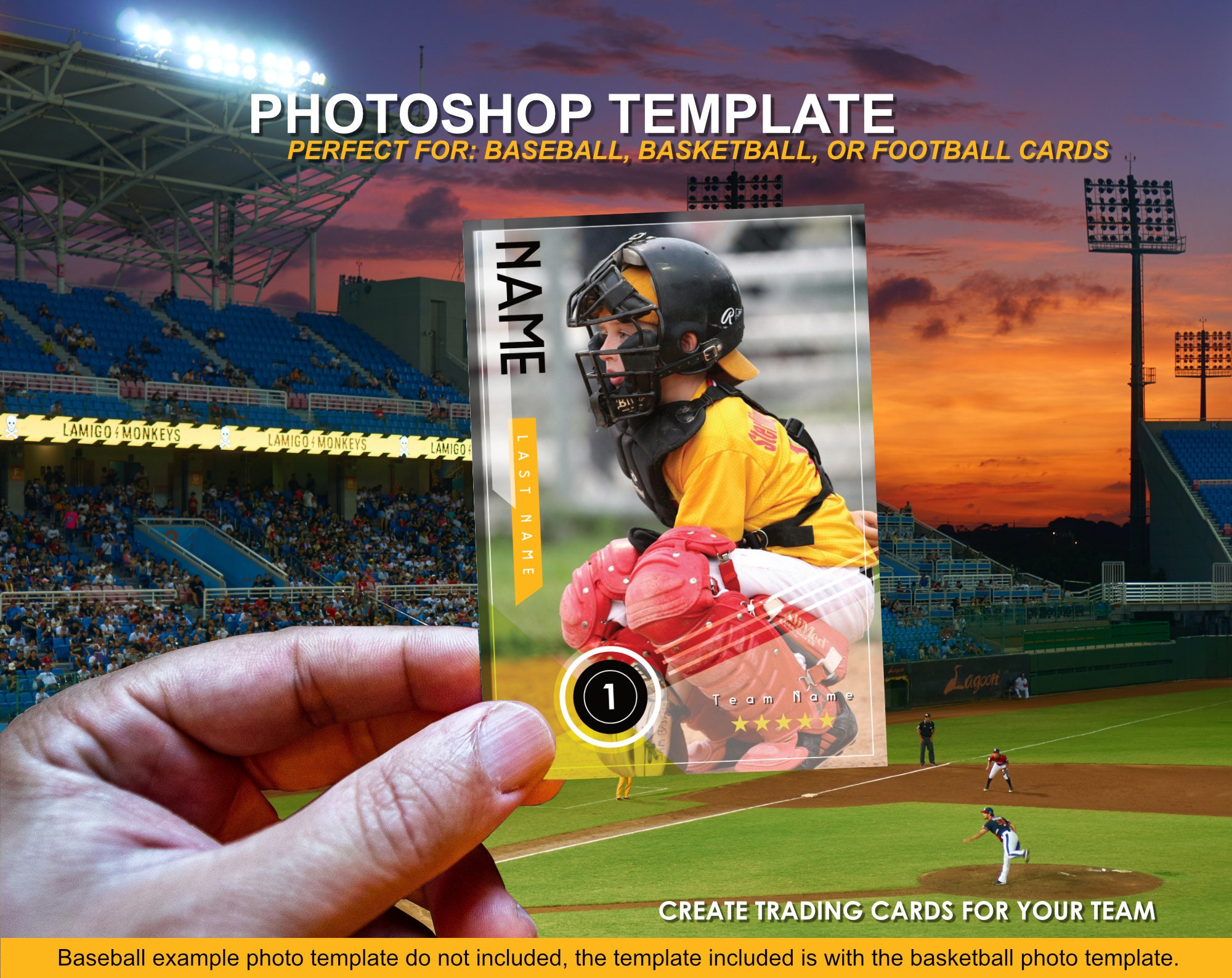 Baseball Card Template Baseball Card Template