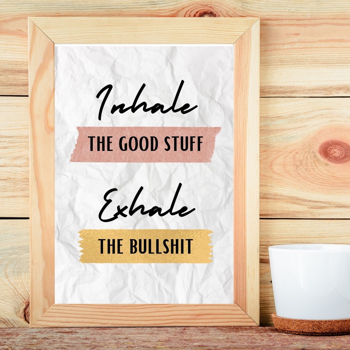 Inhale Exhale Art Printable Unique Crinkle Paper Effect Etsy inhale-exhale-art-printable-unique-crinkle-paper-effect-etsy