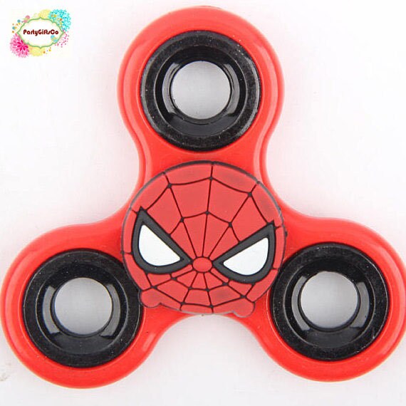 fidget spinner spiderman