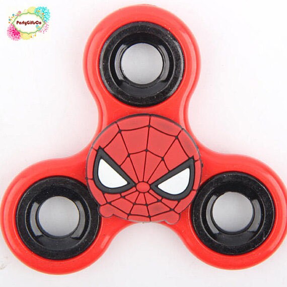 spiderman fidget spinner