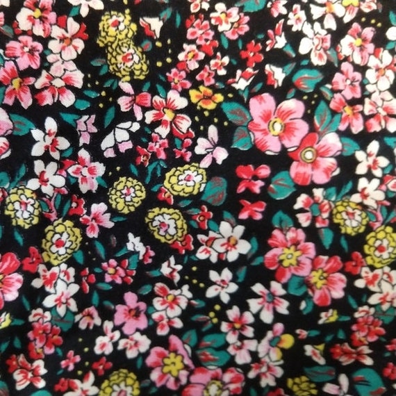 70s Fritzi California boho floral pinafore style … - image 7