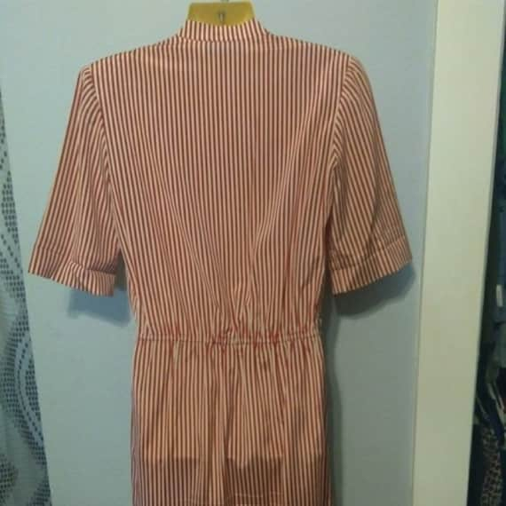 Vintage Howard Wolfe Satin Vertical Candy Stripe … - image 3