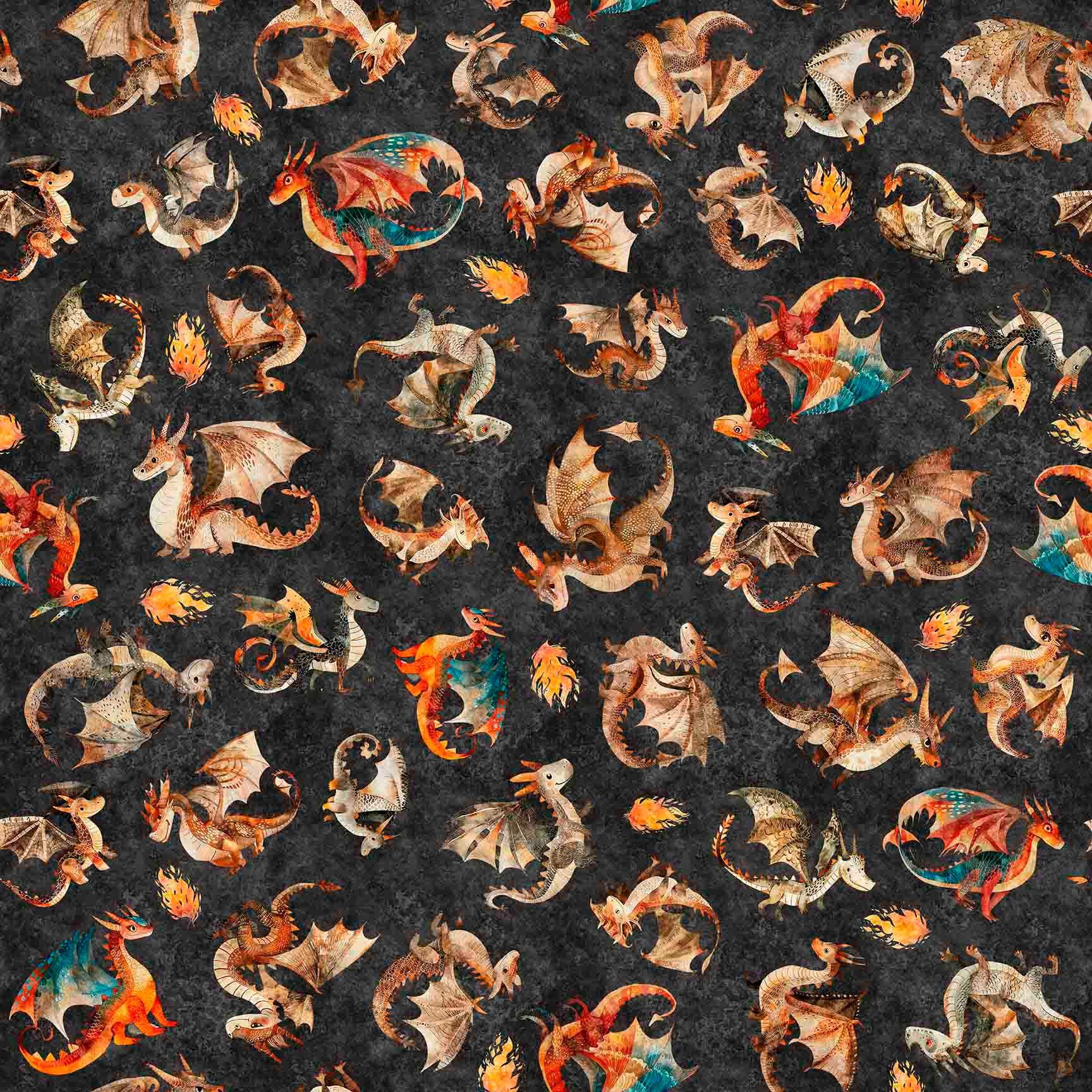 Dragon Dreams Fabric - by QT Fabric - Etsy