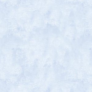 May include: A light blue textured background with a subtle, faded, white pattern.