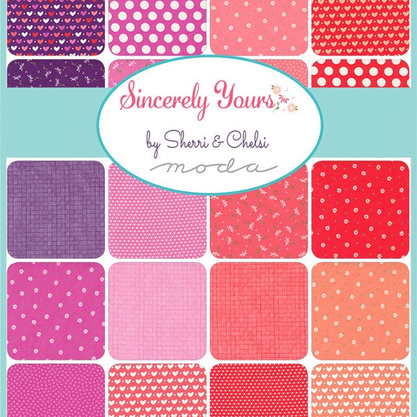 Sincerely Yours Fabrics from Moda