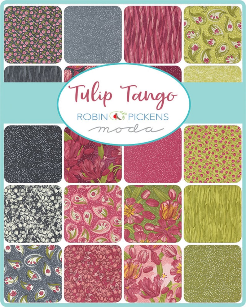 Tulip Tango by Moda image 1