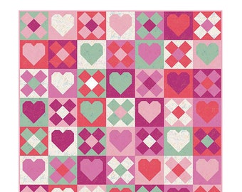 Be Mine Quilt Pattern by Pen and Paper Patternsbe Mine - Etsy