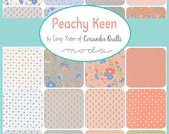 Peachy Keen Fabric by Moda