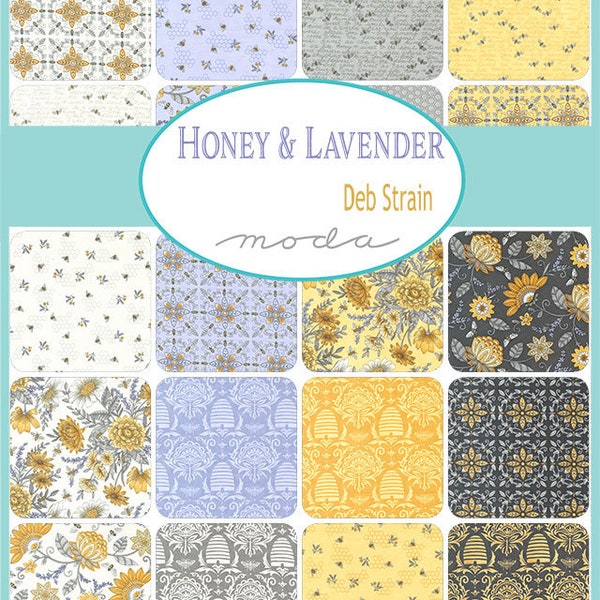Honey and Lavender Precuts by Moda