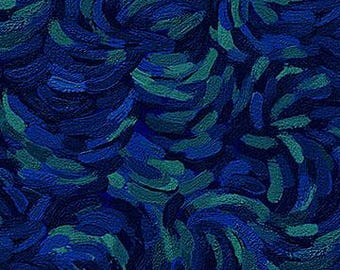 Starry Night Fabric by Northcott