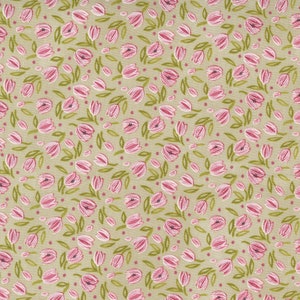 Tulip Tango by Moda Dark Washed Linen