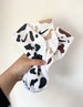 Re-worked Nike socks -  Cow Printed 