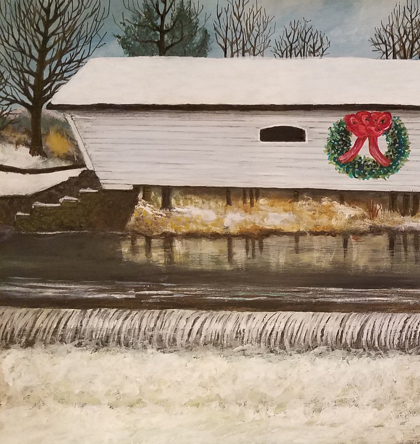 Doe River Covered Bridge Elizabethton Tennessee. Open Etsy