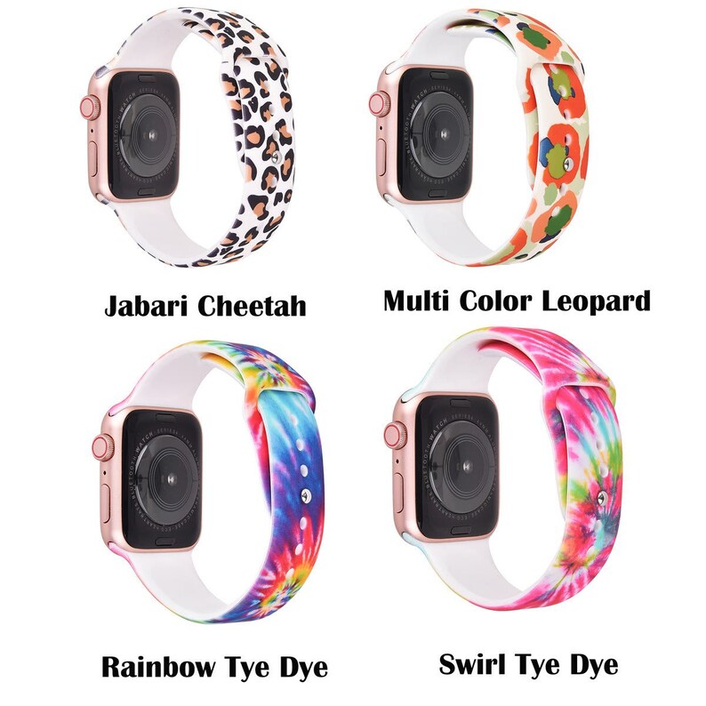tie dye apple watch face