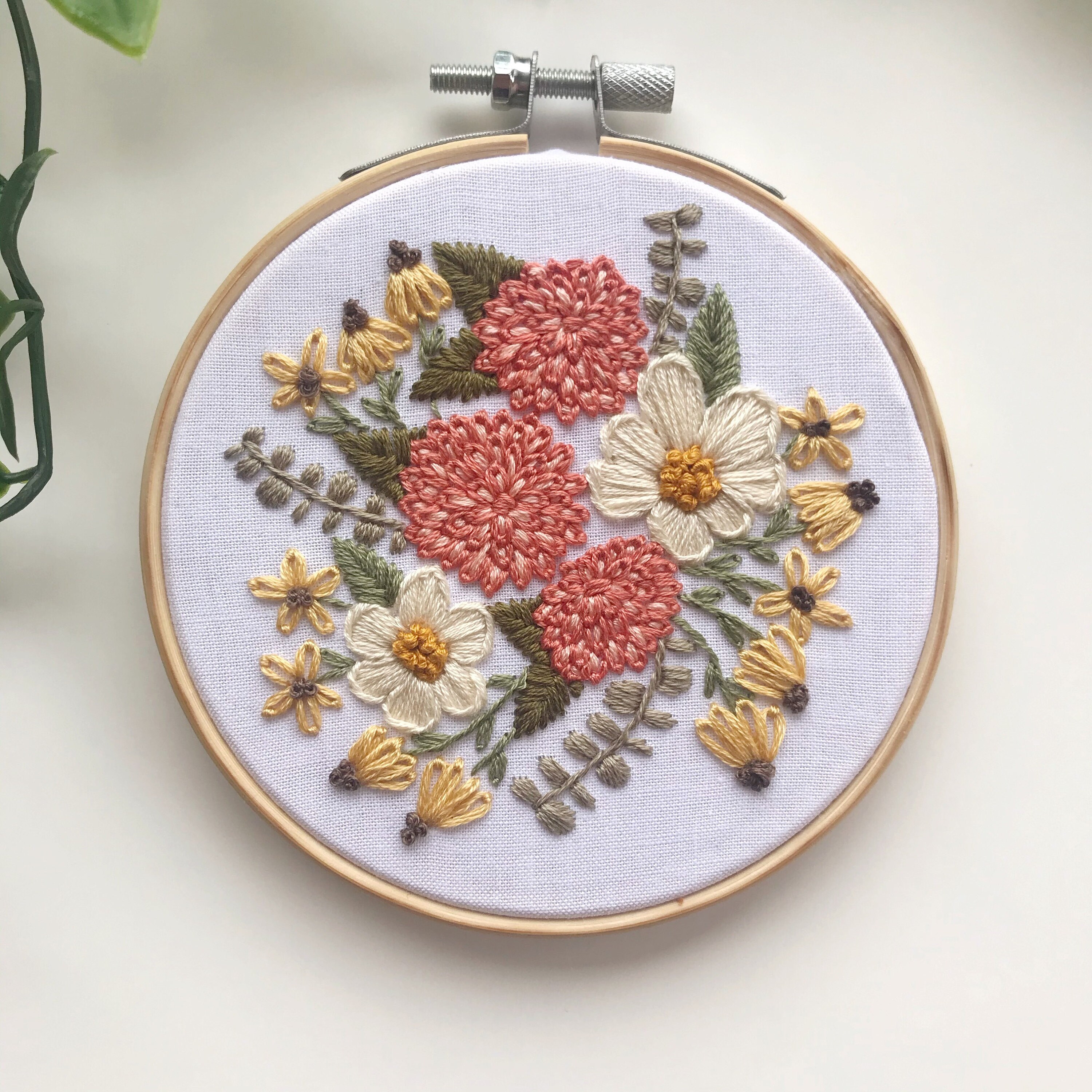 専用ページ☆刺繍のおまとめ PDF パターン バンドル | フローラル ボーブル コレクション トリオ 1