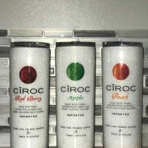 Custom Ciroc inspired stainless steel tumbler