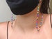 Mask Chain, Mask Lanyard, Multicolor Beaded Mask Holder, Face Mask Lanyard, Face Mask Necklace, Face Mask Chain, Facemask, Mask Lanyard 