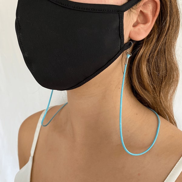 Maschera Titolare- Maschera a catena Collier -Mask Holder - Cordon cerato per tenere le maschere