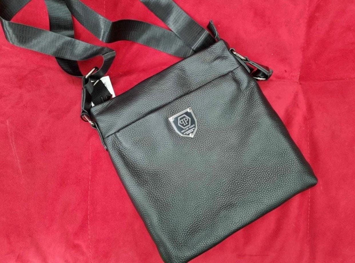 New quality bag! Men's Leather Tablet Bag Leather shoulder bag Business leather bag