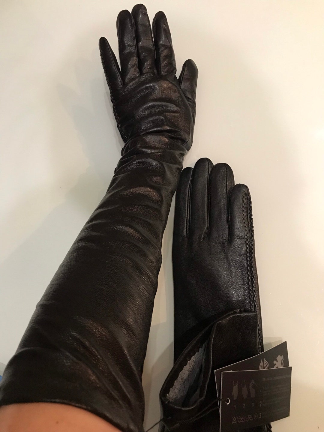 Flash Sale Women's Winter Leather Gloves New Winter Gloves Size 6 1/2