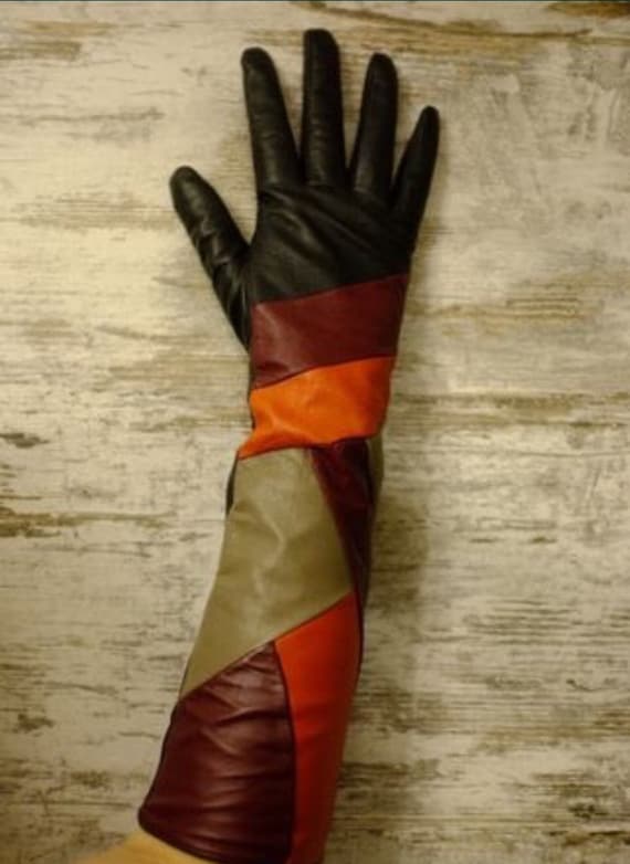 Women's Leather Gloves Size - 7 1/2 Elegant Gloves
