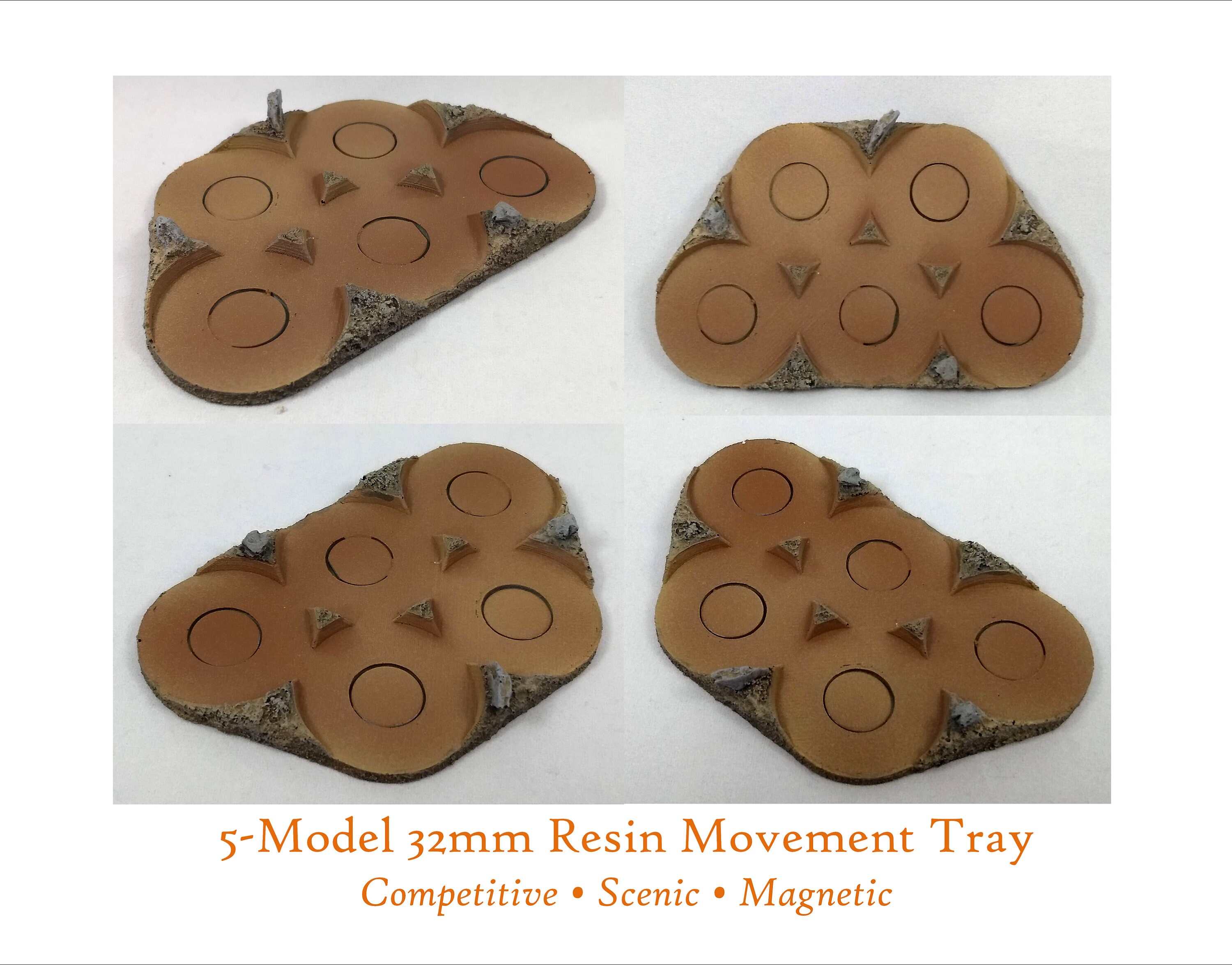oxiderer skille sig ud Læge 32mm 5-model Round Base Competitive Scenic Magnetic Movement - Etsy